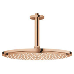 Hlavová sprcha GROHE Rainshower Cosmopolitan Metal včetně sprchového ramena Warm Sunset 26067DA0