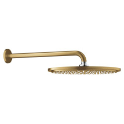Hlavová sprcha GROHE Rainshower Cosmopolitan Metal včetně sprchového ramena Brushed Cool Sunrise 26066GN0