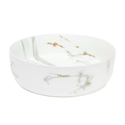 Umyvadlo na desku SAT Infinitio 39x39 cm mat bez otvoru pro baterii SATINF3939MR