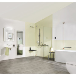 Hlavová sprcha GROHE Rainshower Cosmopolitan Metal včetně sprchového ramena chrom 26062000