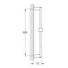 Sprchová tyč GROHE Euphoria Cube chrom 27841000