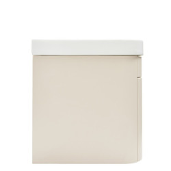 Koupelnová skříňka s umyvadlem a baterií SAT Fusion 57,5x43x45 cm pískově béžová mat SATFUSION60BEUBA