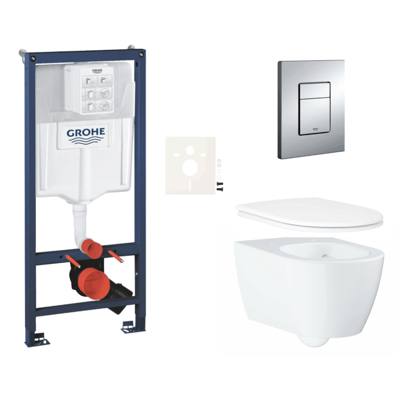 Závěsný wc set do lehkých stěn / předstěnová montáž GROHE Essence SIKOGRSESE