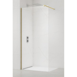 Sprchová zástěna Walk-in 130 cm SAT mosaz SATBWI130PRMO