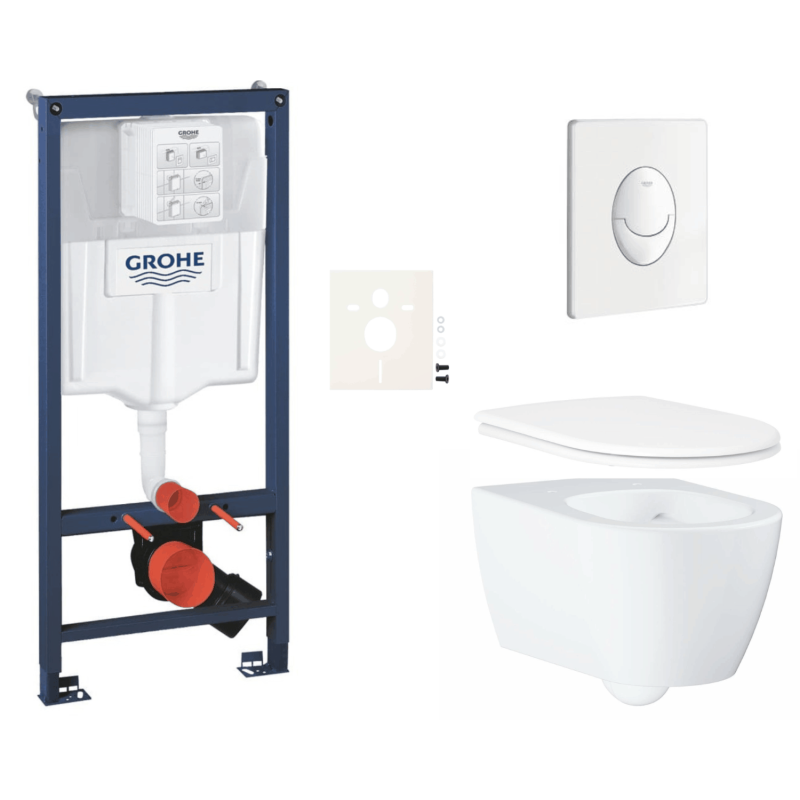 Závěsný wc set do lehkých stěn / předstěnová montáž GROHE Essence SIKOGRSESSASH0