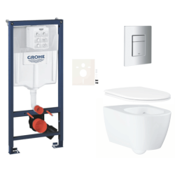 Závěsný wc set do lehkých stěn / předstěnová montáž GROHE Essence SIKOGRSESSCP00