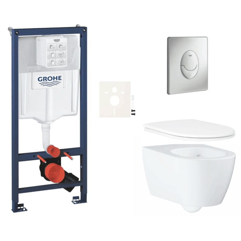 Závěsný wc set do lehkých stěn / předstěnová montáž GROHE Essence SIKOGRSESSAP00