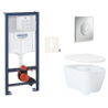 Závěsný wc set do lehkých stěn / předstěnová montáž GROHE Essence SIKOGRSESSAP00