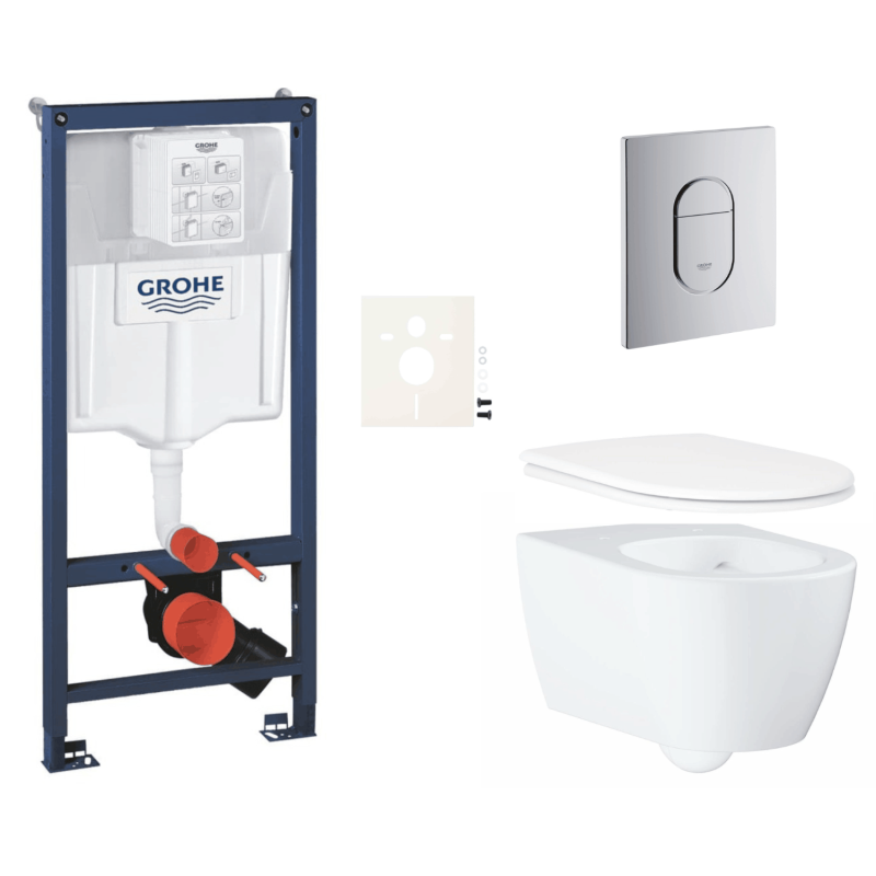 Závěsný wc set do lehkých stěn / předstěnová montáž GROHE Essence SIKOGRSESA
