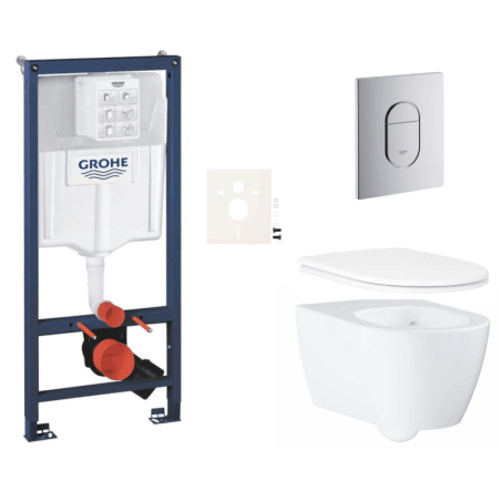 Závěsný wc set do lehkých stěn / předstěnová montáž GROHE Essence SIKOGRSESA