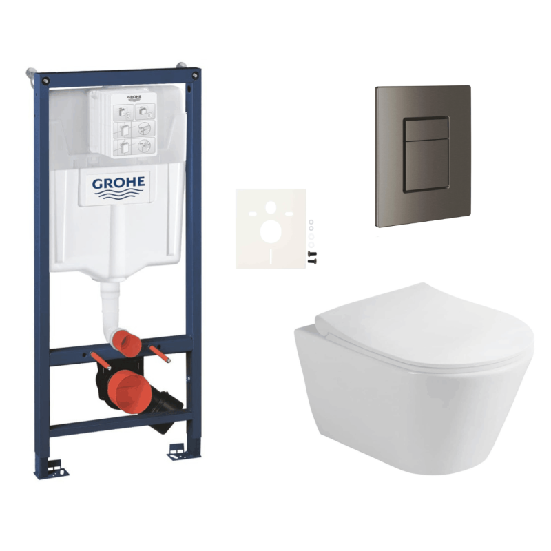 Závěsný wc set do lehkých stěn / předstěnová montáž Glacera Ava SIKOGRSAVASCAL0