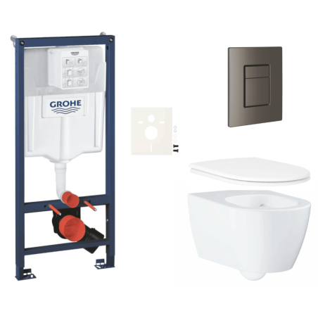 Závěsný wc set do lehkých stěn / předstěnová montáž GROHE Essence SIKOGRSESSCAL0