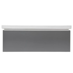 Koupelnová skříňka s umyvadlem SAT Feel 100x30x44,8 cm antracit mat SATFEEL100ANTU4