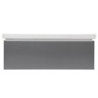 Koupelnová skříňka s umyvadlem SAT Feel 100x30x44,8 cm antracit mat SATFEEL100ANTU4