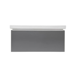 Koupelnová skříňka s umyvadlem SAT Feel 60x30x44,8 cm antracit mat SATFEEL60ANTU4