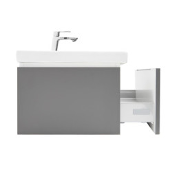 Koupelnová skříňka s umyvadlem SAT Feel 120x30x44,8 cm antracit mat SATFEEL120ANTU4BA