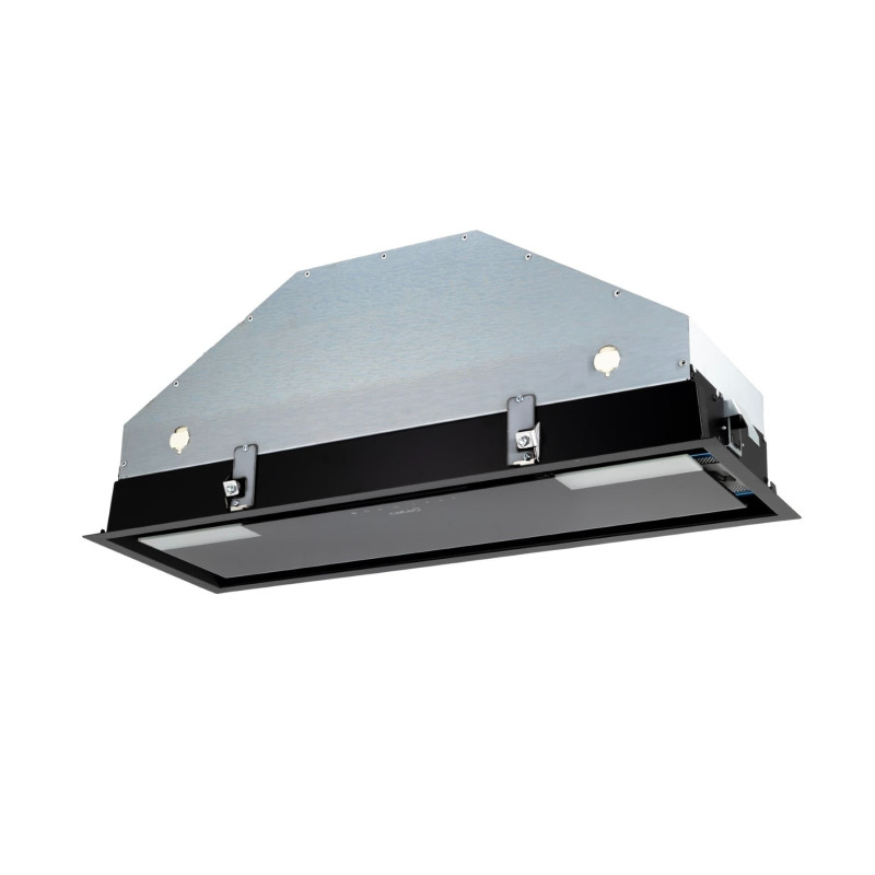 Vestavná digestoř CATA GC DUAL 75 černé sklo