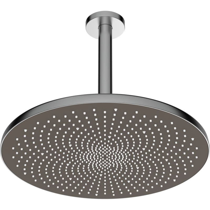 Hlavová sprcha Hansa Aurelia na strop včetně sprchového ramena broušená ocel 4727030080