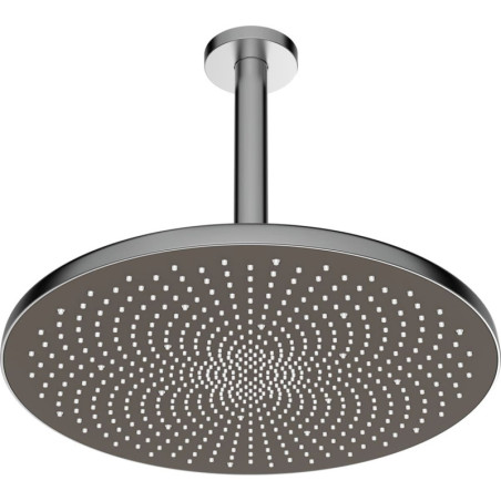 Hlavová sprcha Hansa Aurelia na strop včetně sprchového ramena broušená ocel 4727030080