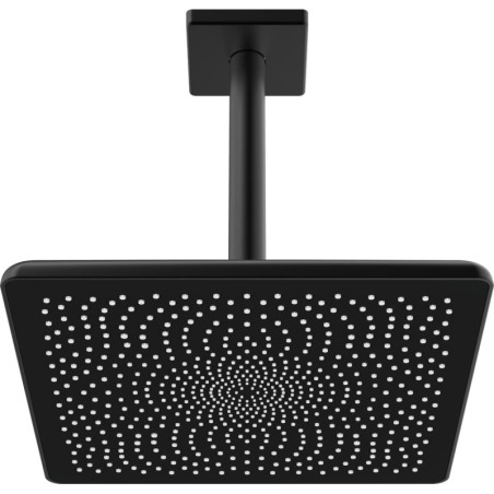 Hlavová sprcha Hansa Aurelia na strop včetně sprchového ramena černá matná 4727034033