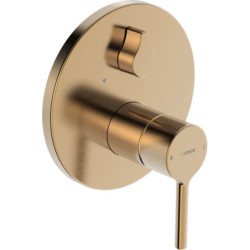 Sprchová a vanová baterie Hansa Vantis bez podomítkového tělesa broušený bronz 8260906781