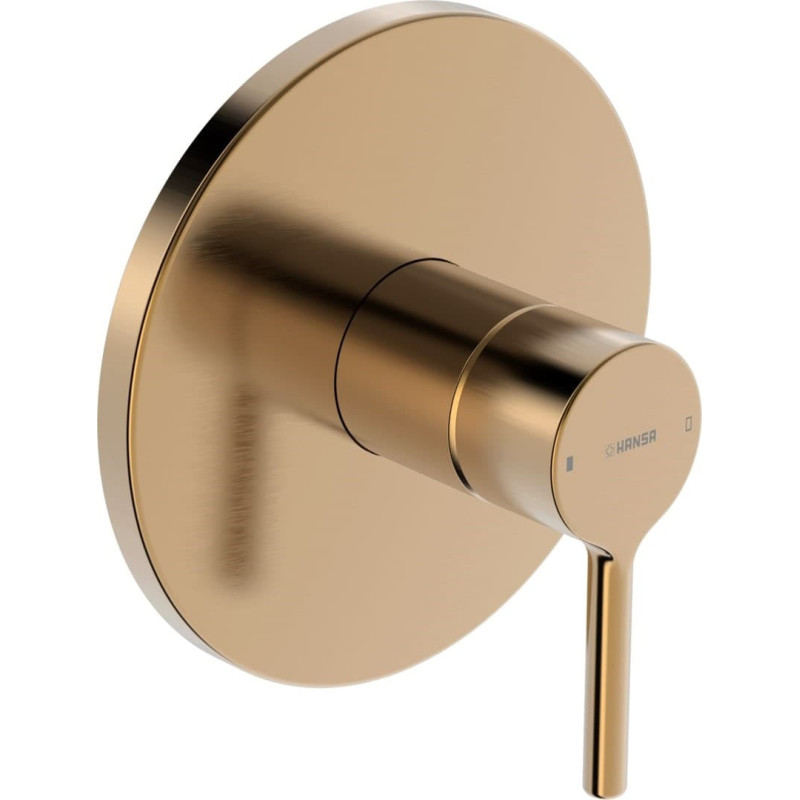 Sprchová baterie Hansa Vantis bez podomítkového tělesa broušený bronz 8261906781