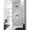 Hlavová sprcha GROHE Rainshower Cosmopolitan Metal včetně sprchového ramena Hard Graphite 26066A00