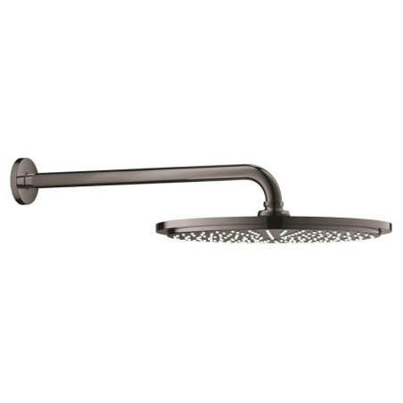 Hlavová sprcha GROHE Rainshower Cosmopolitan Metal včetně sprchového ramena Hard Graphite 26066A00