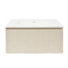 Koupelnová skříňka s umyvadlem Naturel Austen 80x35x52 cm beige mat Naturel Austen80BG