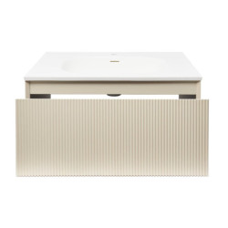 Koupelnová skříňka s umyvadlem Naturel Austen 80x35x52 cm beige mat Naturel Austen80BG