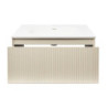 Koupelnová skříňka s umyvadlem Naturel Austen 80x35x52 cm beige mat Naturel Austen80BG