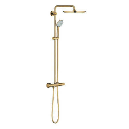 Sprchový systém GROHE Euphoria System s termostatickou baterií Cool Sunrise 26075GL0