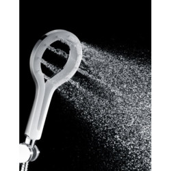 Ruční sprcha RAV SLEZÁK chrom/bílá PS0056