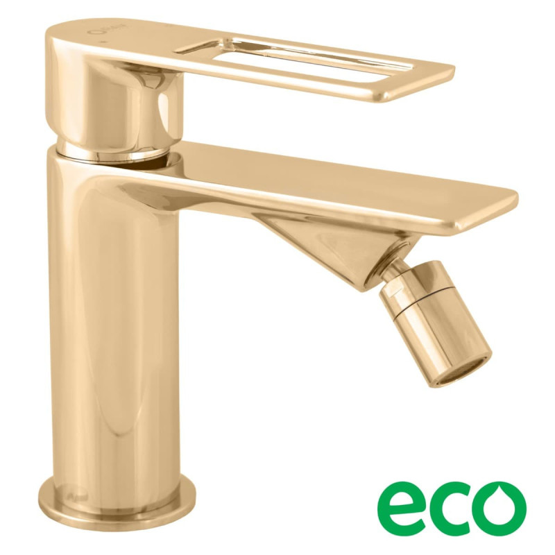 Bidetová baterie RAV SLEZÁK Nil bez výpusti zlatá NL244.0Z