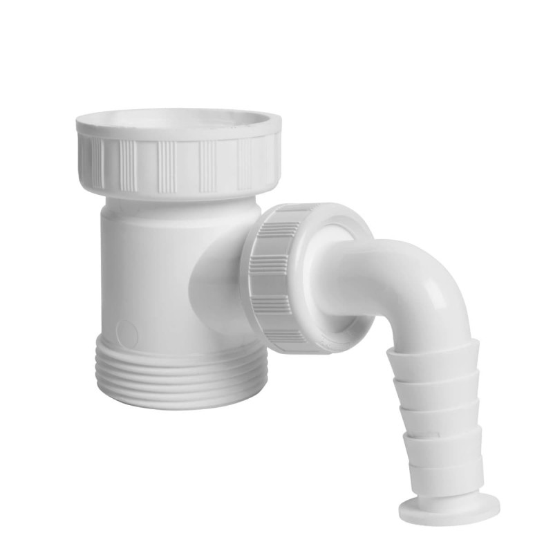 Umyvadlový sifon k umyvadlu Plast Brno bílá polypropylen EMMP660