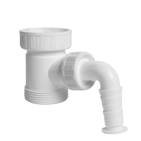 Umyvadlový sifon k umyvadlu Plast Brno bílá polypropylen EMMP660