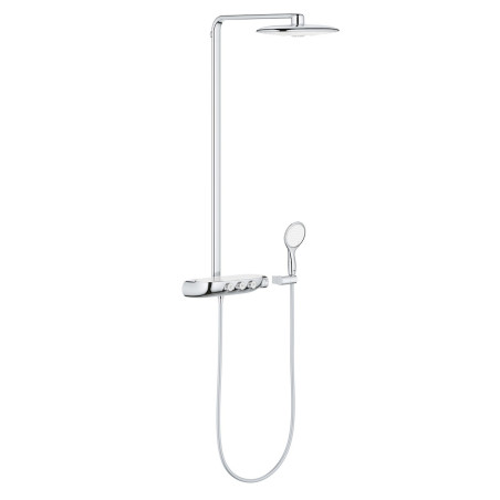 Sprchový systém GROHE Rainshower SmartControl s termostatickou baterií Moon White, Yang White 26250LS0