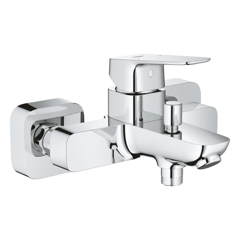 Vanová baterie GROHE Cubeo bez sprchového setu 150 mm chrom 1018130000