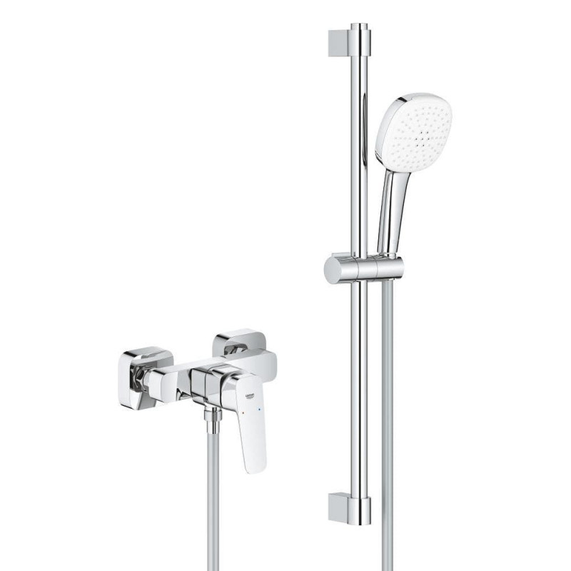 Sprchová baterie GROHE Cubeo se sprchovým setem 150 mm chrom 1018250000