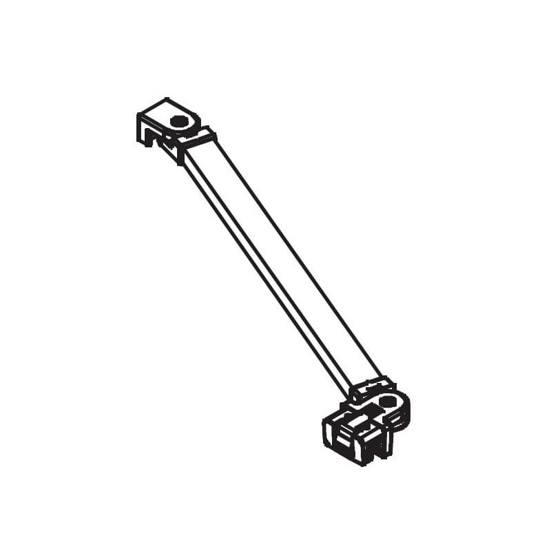 Náhradní díl vzpěra SAT Fusion chrom NDSATFUDP9