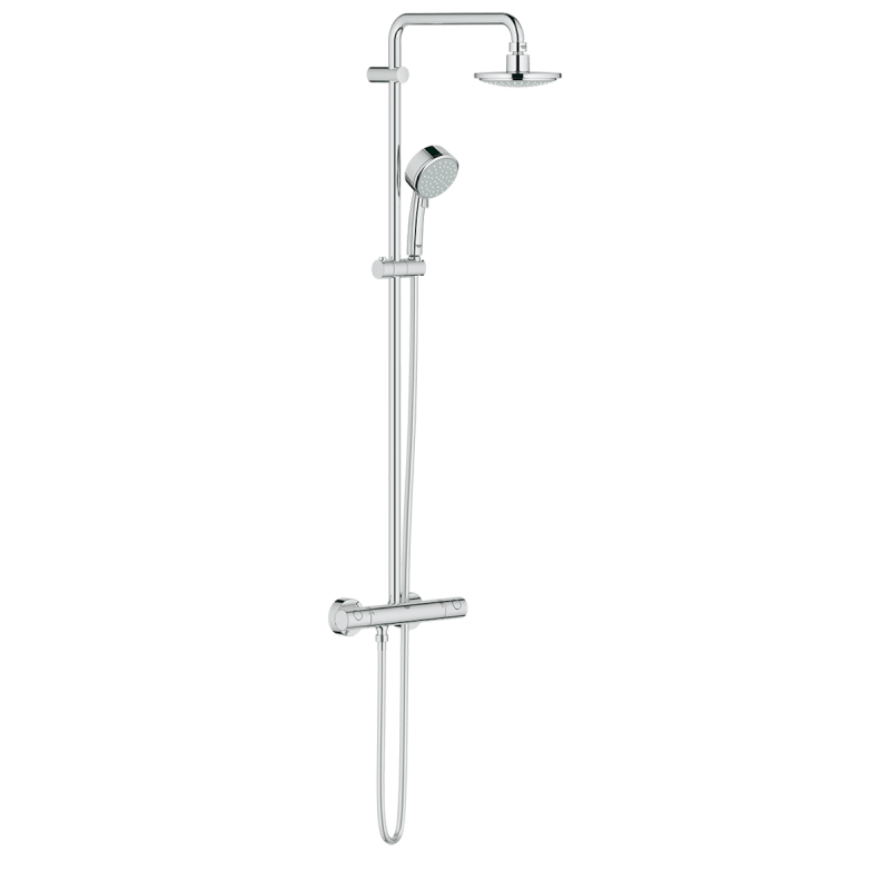 Sprchový systém GROHE New Tempesta Cosmopolitan System s termostatickou baterií chrom 27922000