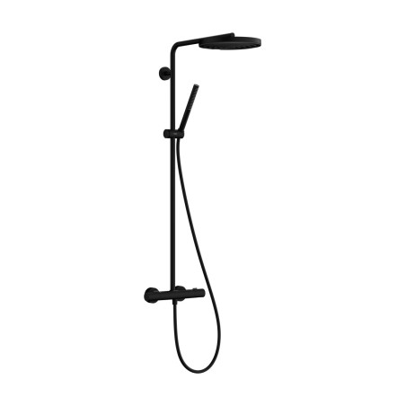 Sprchový systém Hansgrohe Pulsify S Puro s termostatickou baterií černá matná 24223670