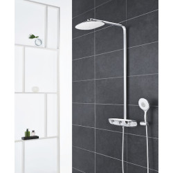 Sprchový systém GROHE Rainshower SmartControl s termostatickou baterií Moon White, Yang White 26361LS0