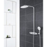 Sprchový systém GROHE Rainshower SmartControl s termostatickou baterií Moon White, Yang White 26361LS0