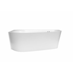 Volně stojící vana SAT Villa 165x84 cm litý mramor levá SATVI1650L