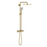 Sprchový systém GROHE Euphoria System s termostatickou baterií Brushed Cool Sunrise 26075GN0