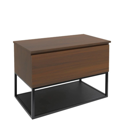Koupelnová skříňka s krycí deskou SAT B-Way 59x30x45 cm ořech mat BWAY60NUTDESK