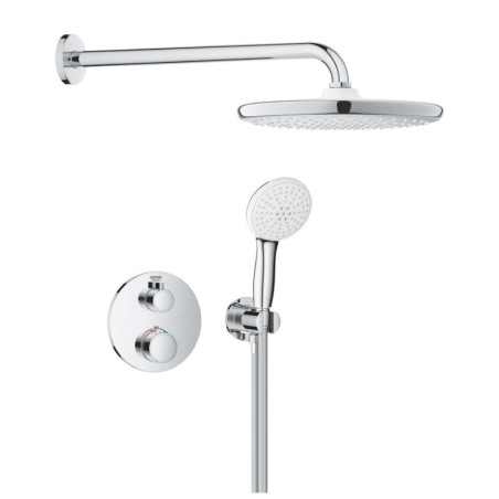 Sprchový systém GROHE Grohtherm bez podomítkového tělesa chrom 1039960000