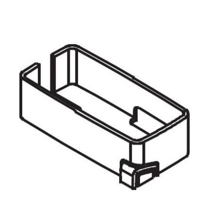 Náhradní díl spodní krytka k SAT Fusion černá NDSATFUDP17C
