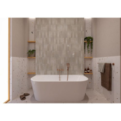 Vanová baterie SAT Aurum bez sprchového setu 150 mm broušená rose gold SATBAUR222BRG